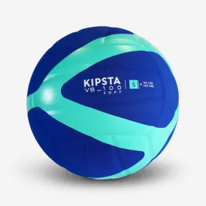 180-200 g Volleyball for 4- to 5-Year-Olds V100 Soft - Blue