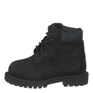 6 Inch Premium Waterproof Black Nubuck Mono