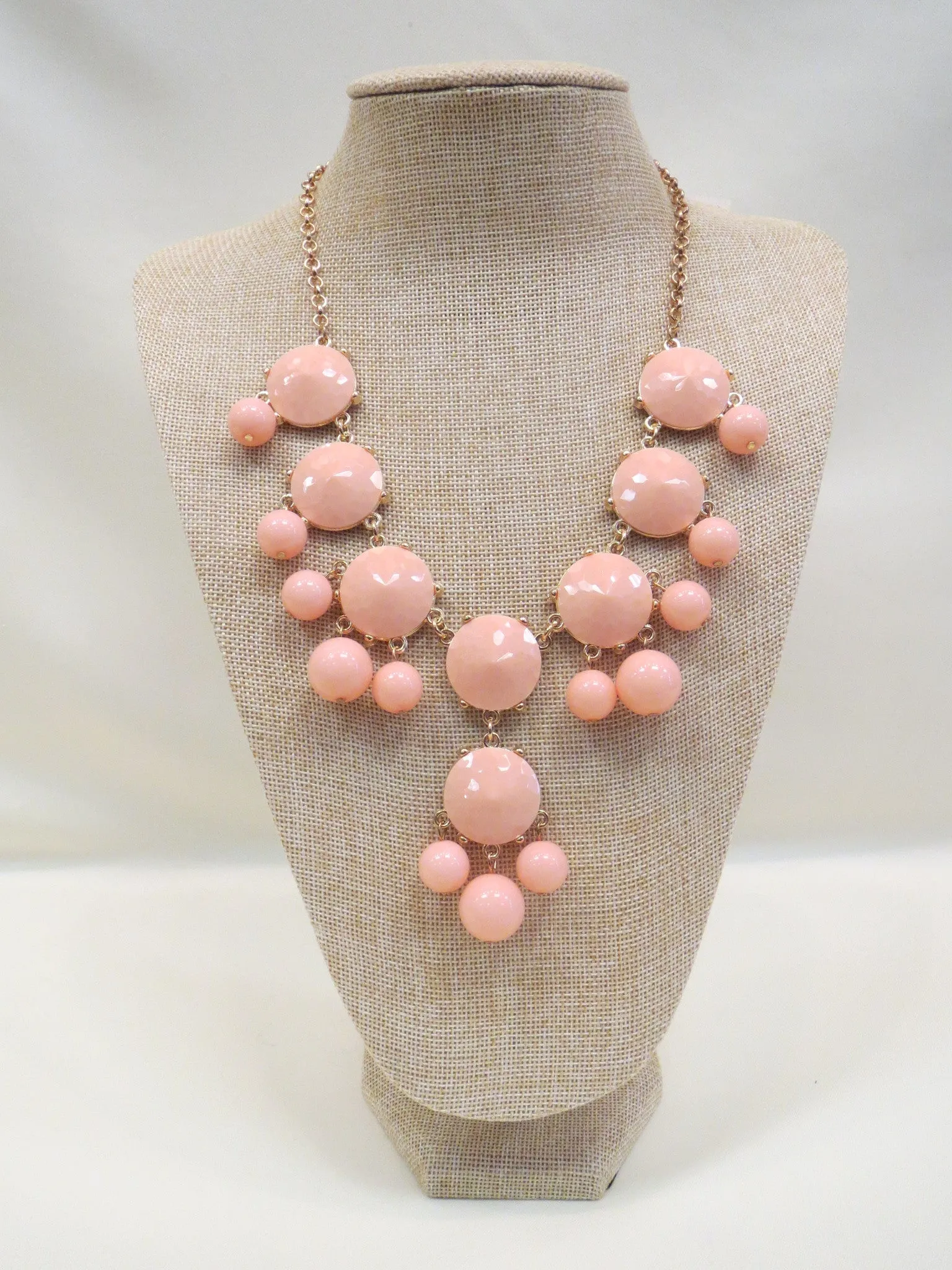 ADO | Bubble Necklace Peach