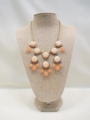 ADO | Bubble Necklace Two-Tone Peach