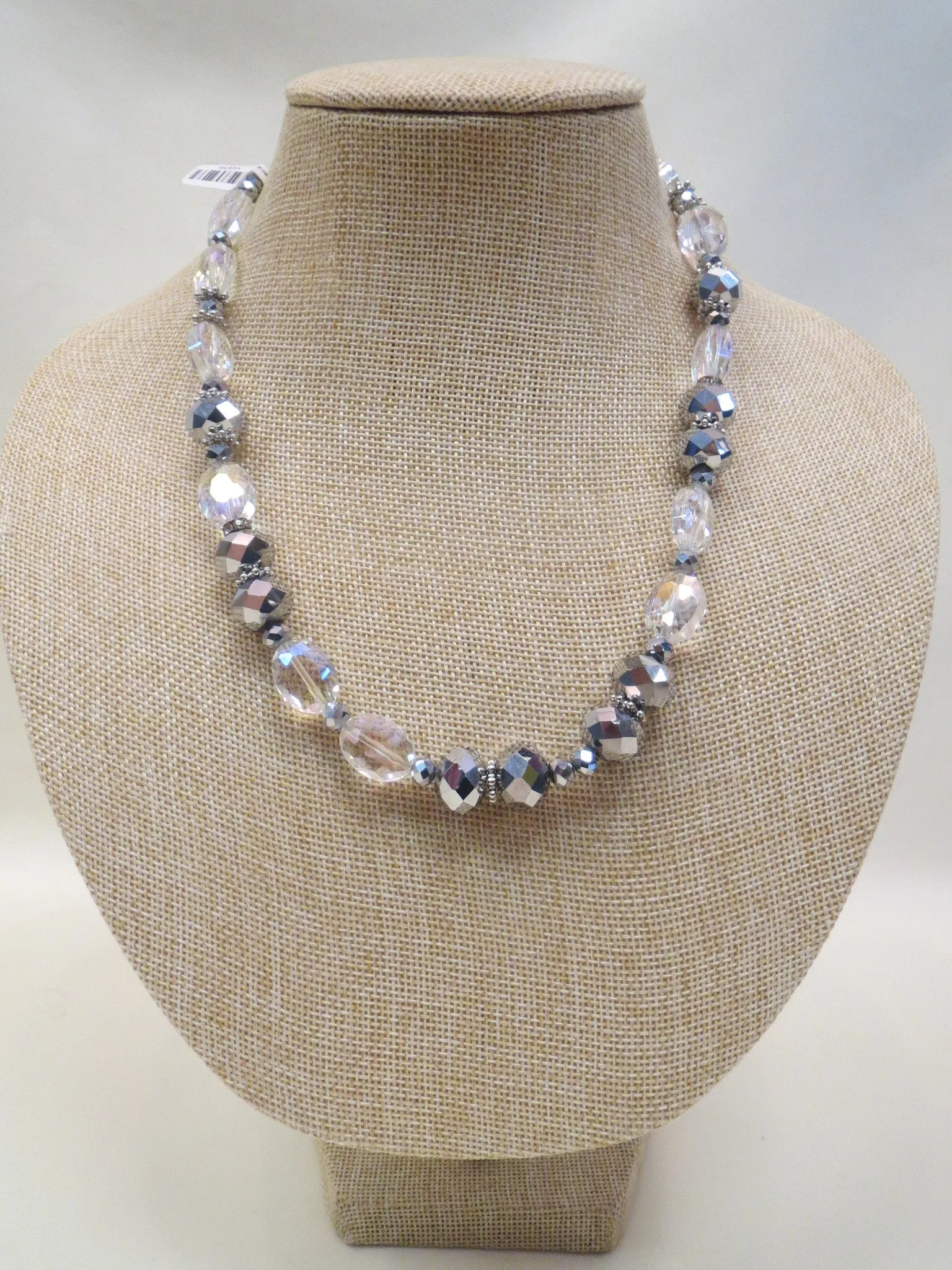 ADO | Glass & Silver Beads Necklace