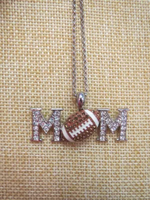ADO | Hometown Pride Football Mom Necklace