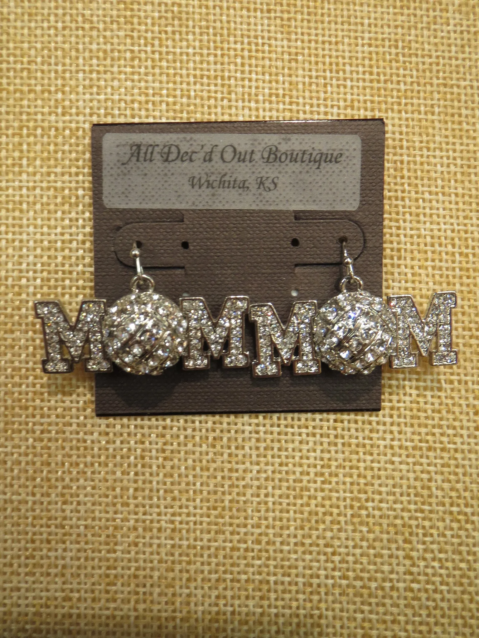 ADO | Hometown Pride Volleyball Mom Earrings