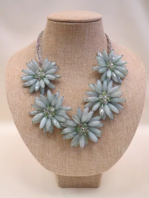 ADO | Mint Flower Necklace
