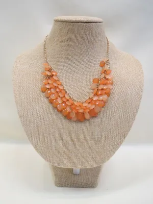 ADO | Orange Bib Necklace