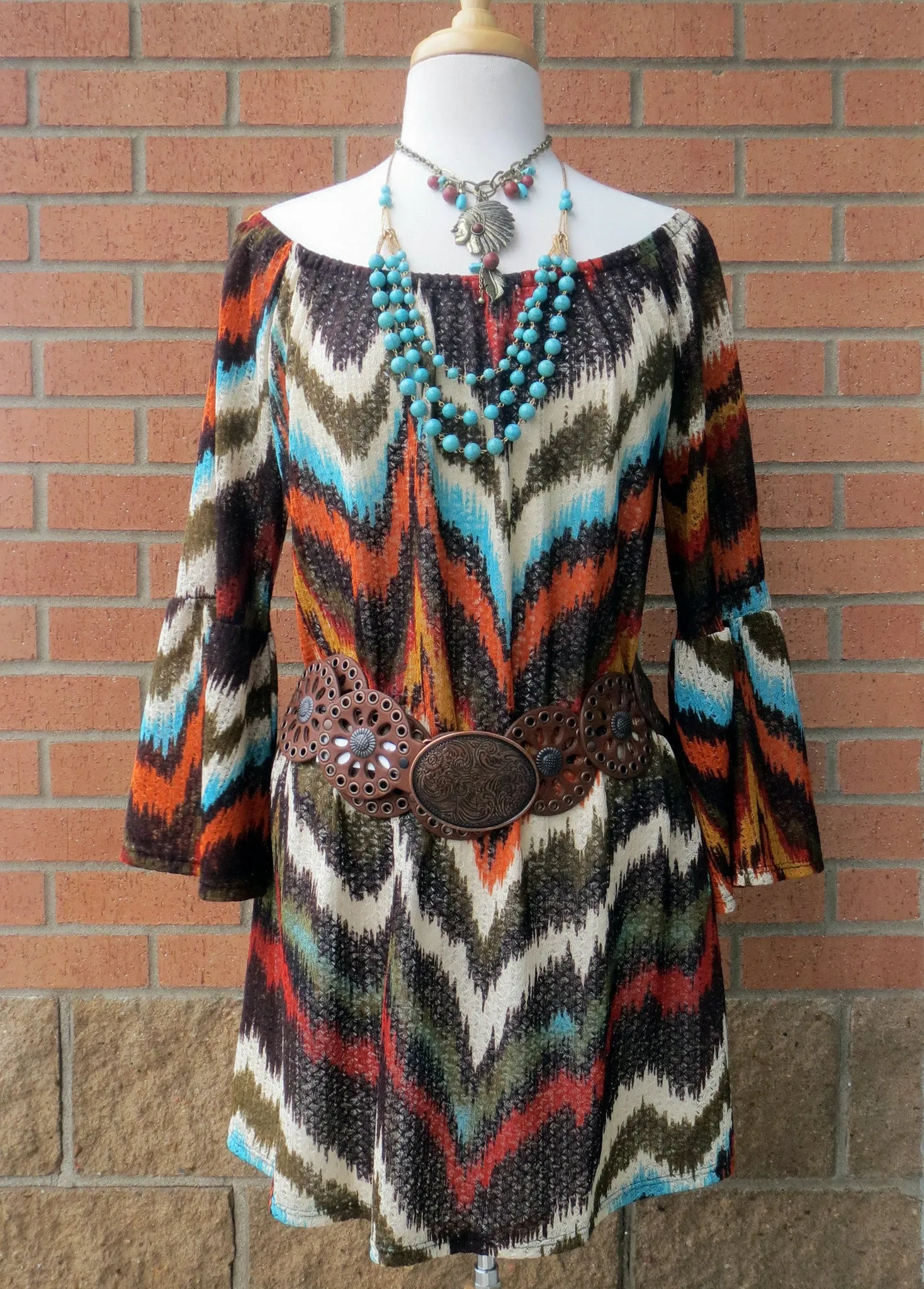 ADO | Turquoise 3 Strand Necklace