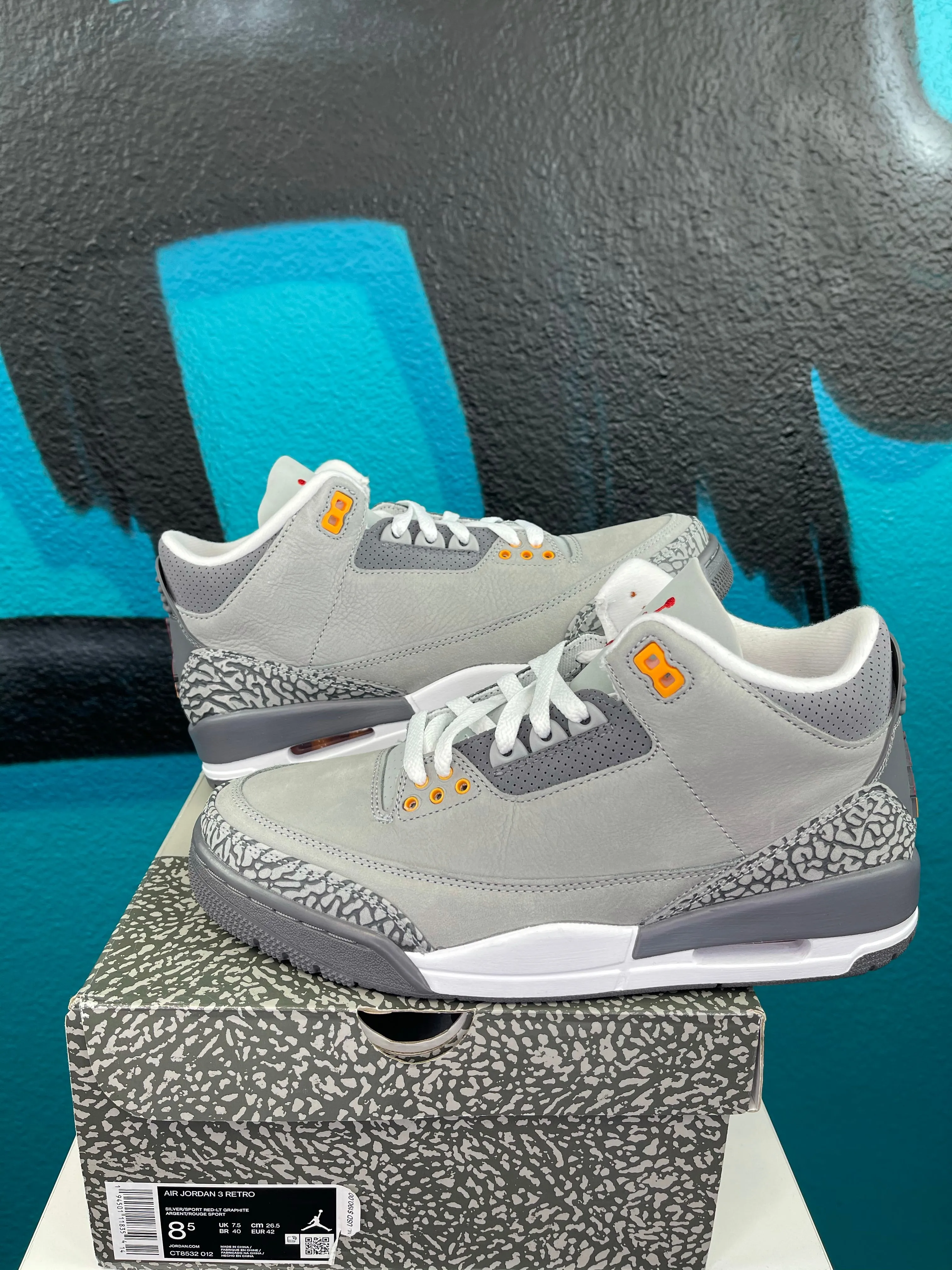 Air Jordan 3 Retro 'Cool Grey' 2021