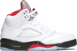 Air Jordan 5 Retro Fire Red Silver Tongue (2020)