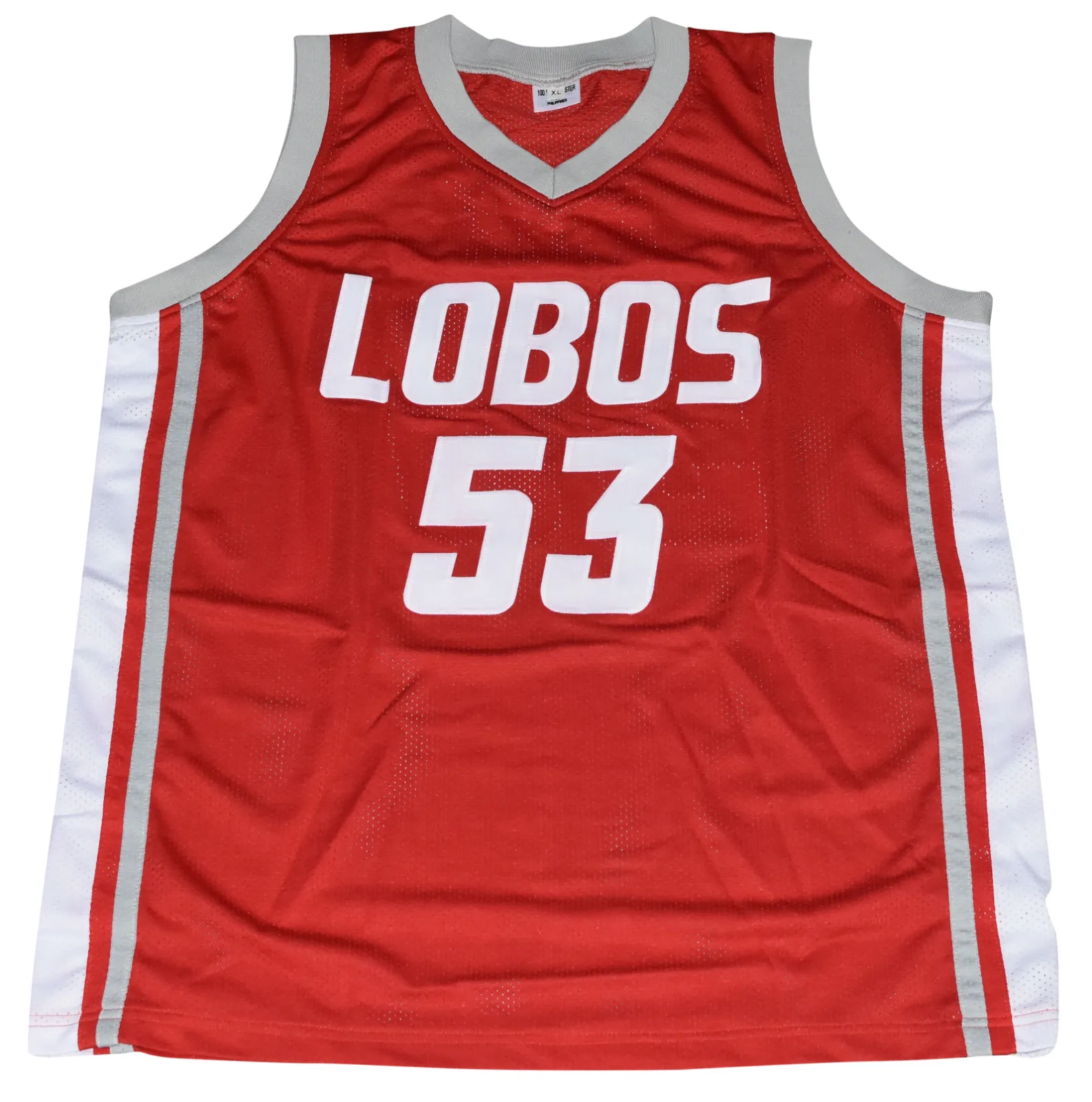 ALEX KIRK SIGNED NEW MEXICO LOBOS #53 RED BASKETBALL JERSEY COA