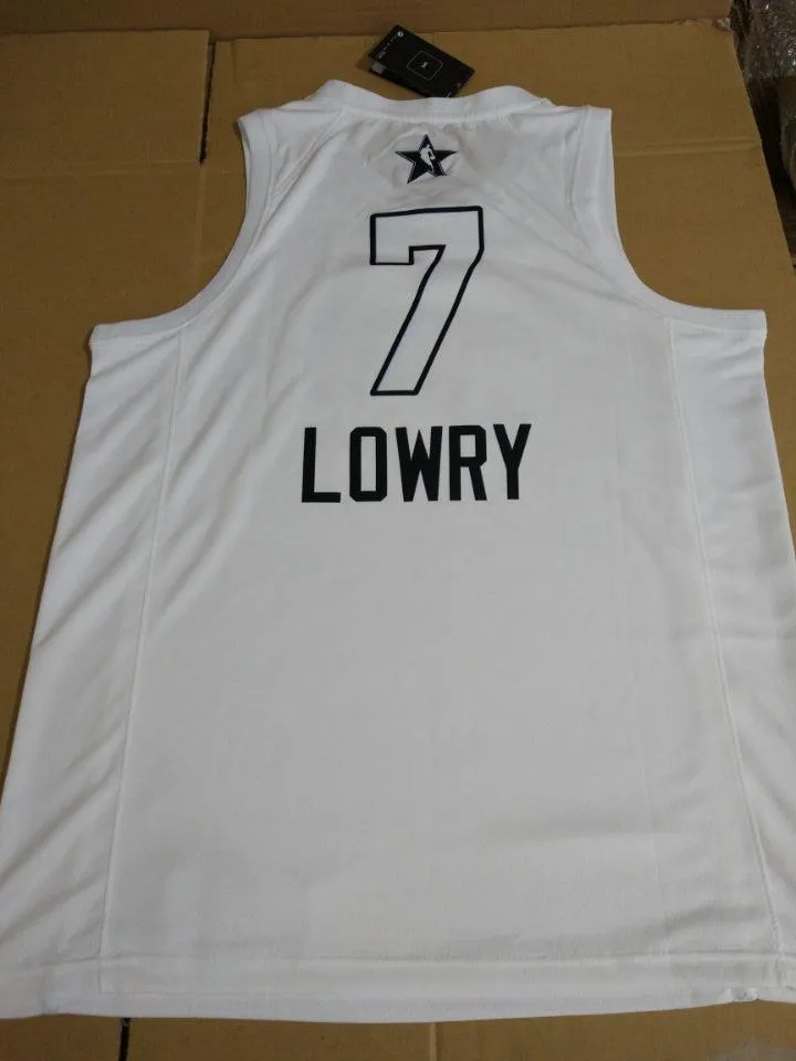 All Star Men 7 Kyle Lowry Jersey White Stephen Raptors Fanatics