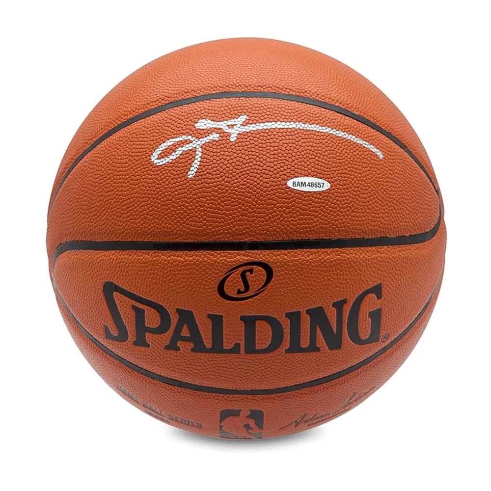 Allen Iverson Autographed Spalding Indoor/Outdoor Basketball