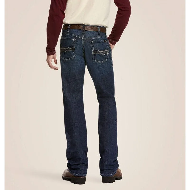 Ariat Men's Flame Resistant M4 DuraStretch Stackable Straight Leg Jean Platinum - 10027729