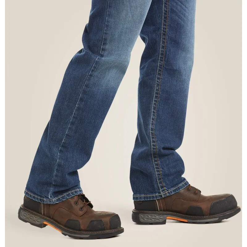 Ariat Men's Flame Resistant M4 Relaxed Basic Flame Resist Boot Cut Jean Alloy - 10020812