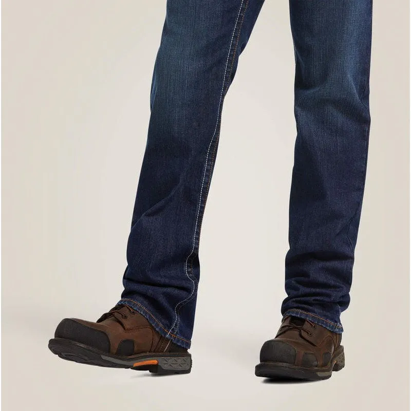 Ariat Men's Flame Resistant M4 Relaxed DuraStretch Boot Cut Jean Calder - 10039283