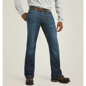 Ariat Men's Flame Resistant M4 Relaxed Stretch DuraLight Jett Boot Cut Jean Airway - 10030266