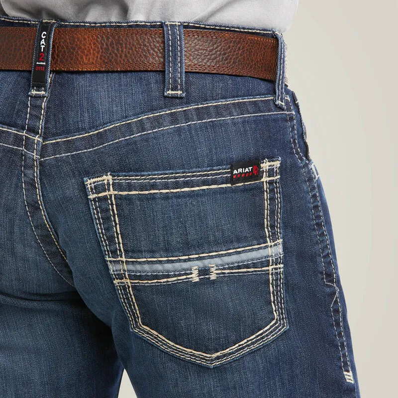 Ariat Men's Flame Resistant M5 DuraLight Stretch Coltrane Straight Leg Jean Billings - 10036687