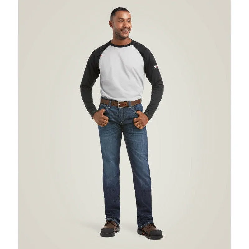 Ariat Men's Flame Resistant M5 DuraLight Stretch Coltrane Straight Leg Jean Billings - 10036687