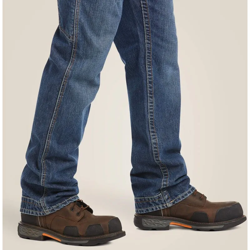 Ariat Men's FR M4 Relaxed Workhorse Boot Cut Jean Flint - 10017262