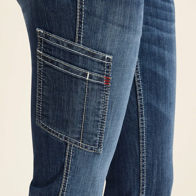 Ariat Women's Flame Resistant Perfect Rise DuraLight Stretch Straight Jean - 10043155