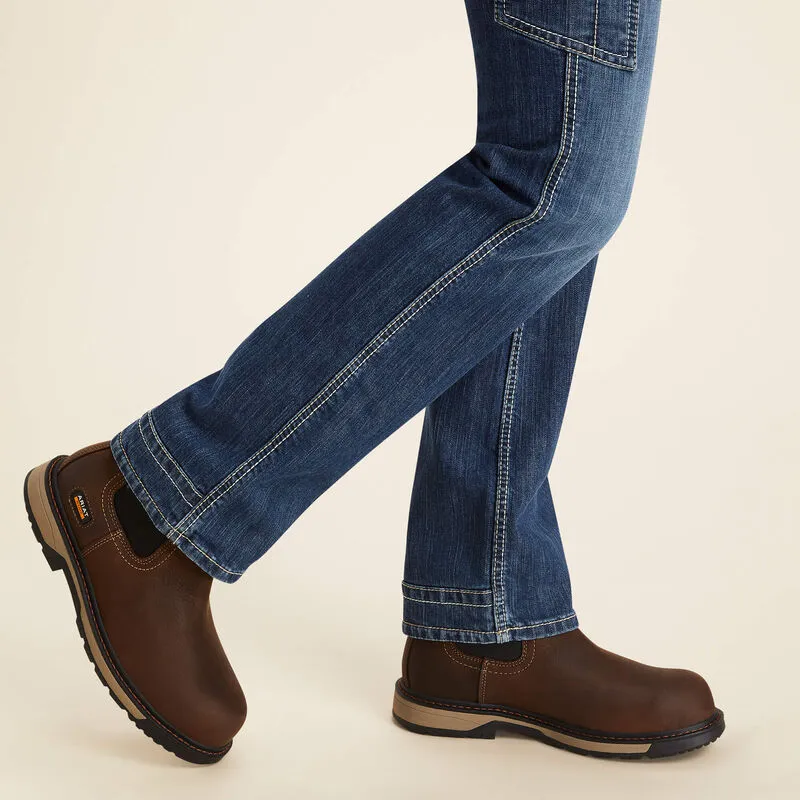 Ariat Women's Flame Resistant Perfect Rise DuraLight Stretch Straight Jean - 10043155