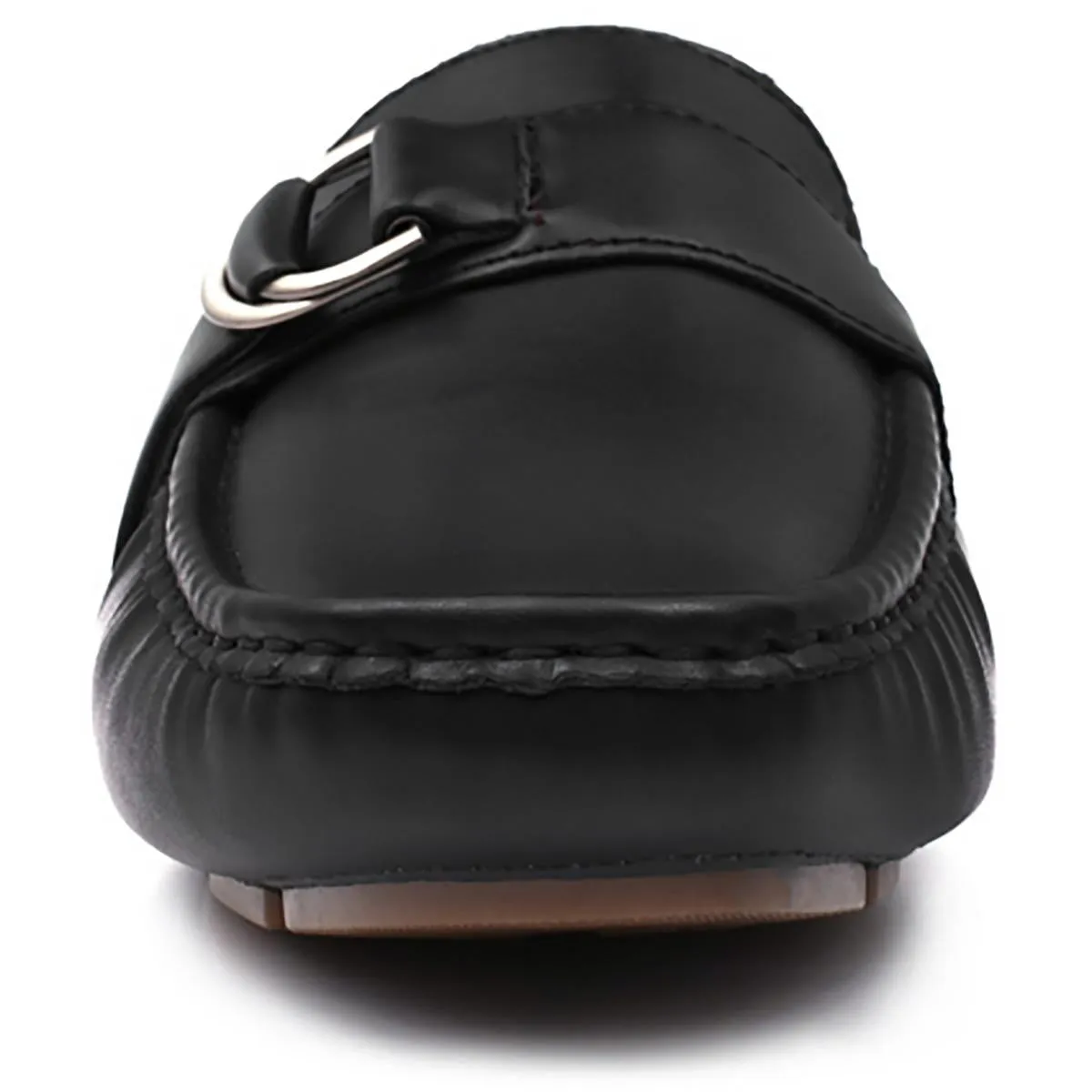Aston Marc Mens Charter 02 Faux Leather Slip On Loafers