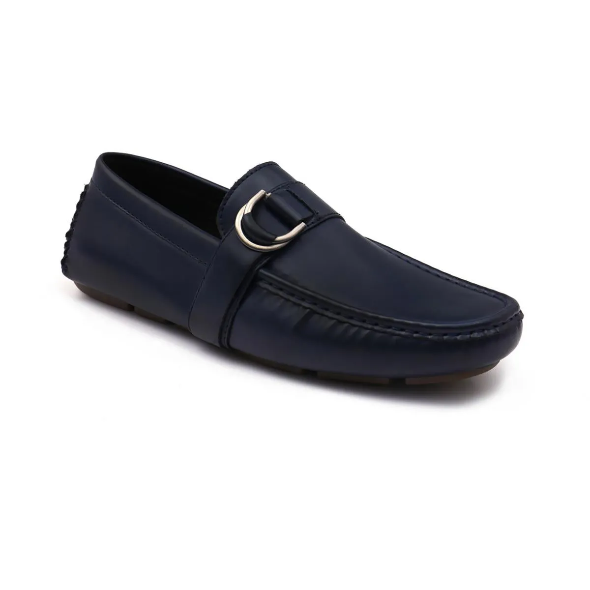 Aston Marc Mens Charter 02 Faux Leather Slip On Loafers