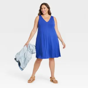 Ava & Viv Women's Plus Size Knit Tank Dress