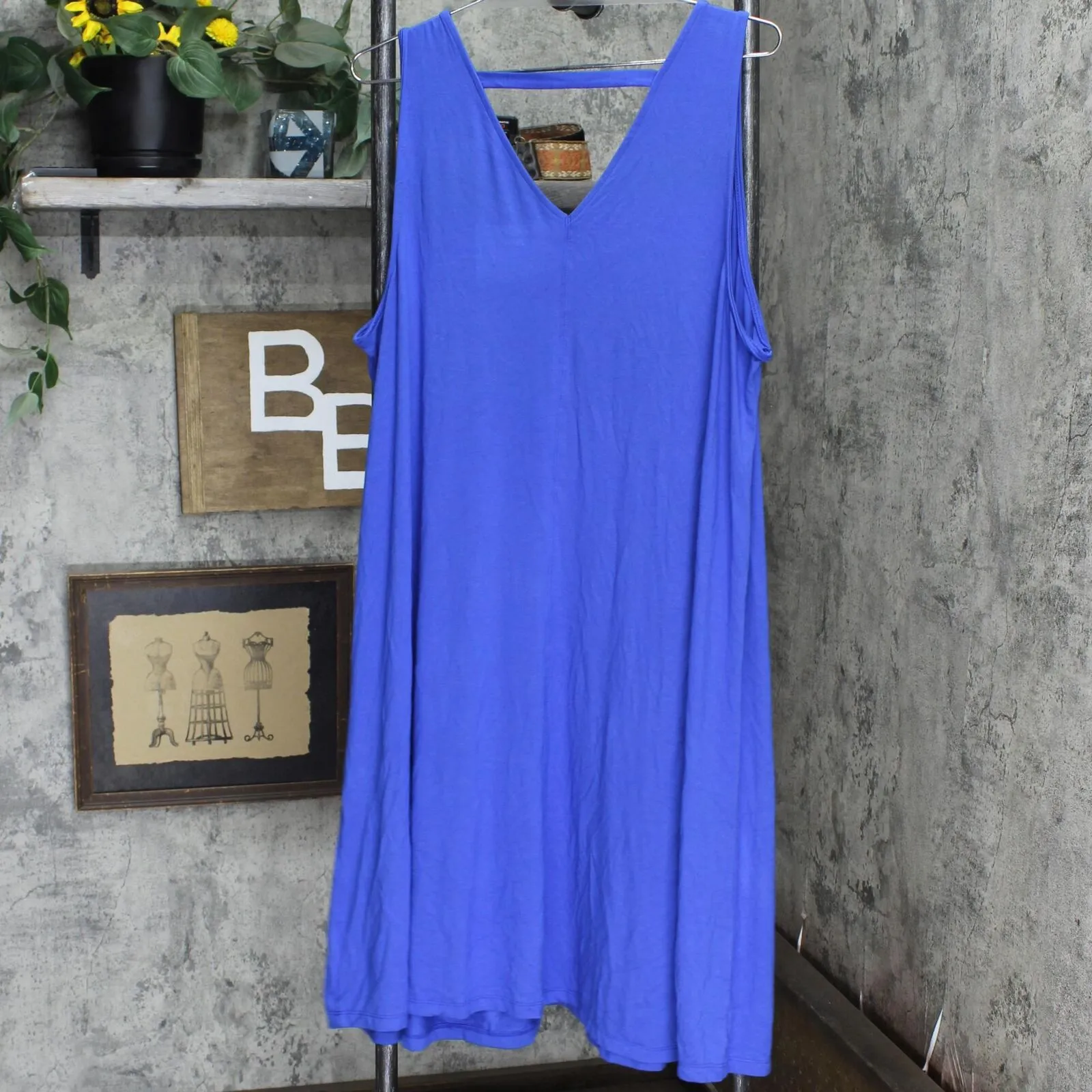 Ava & Viv Women's Plus Size Knit Tank Dress