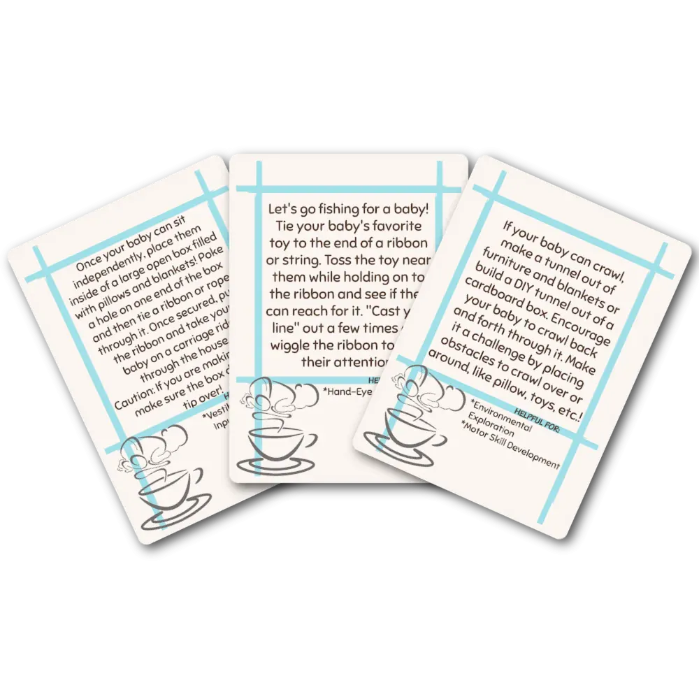 Baby and Toddler Development Activity Cards
