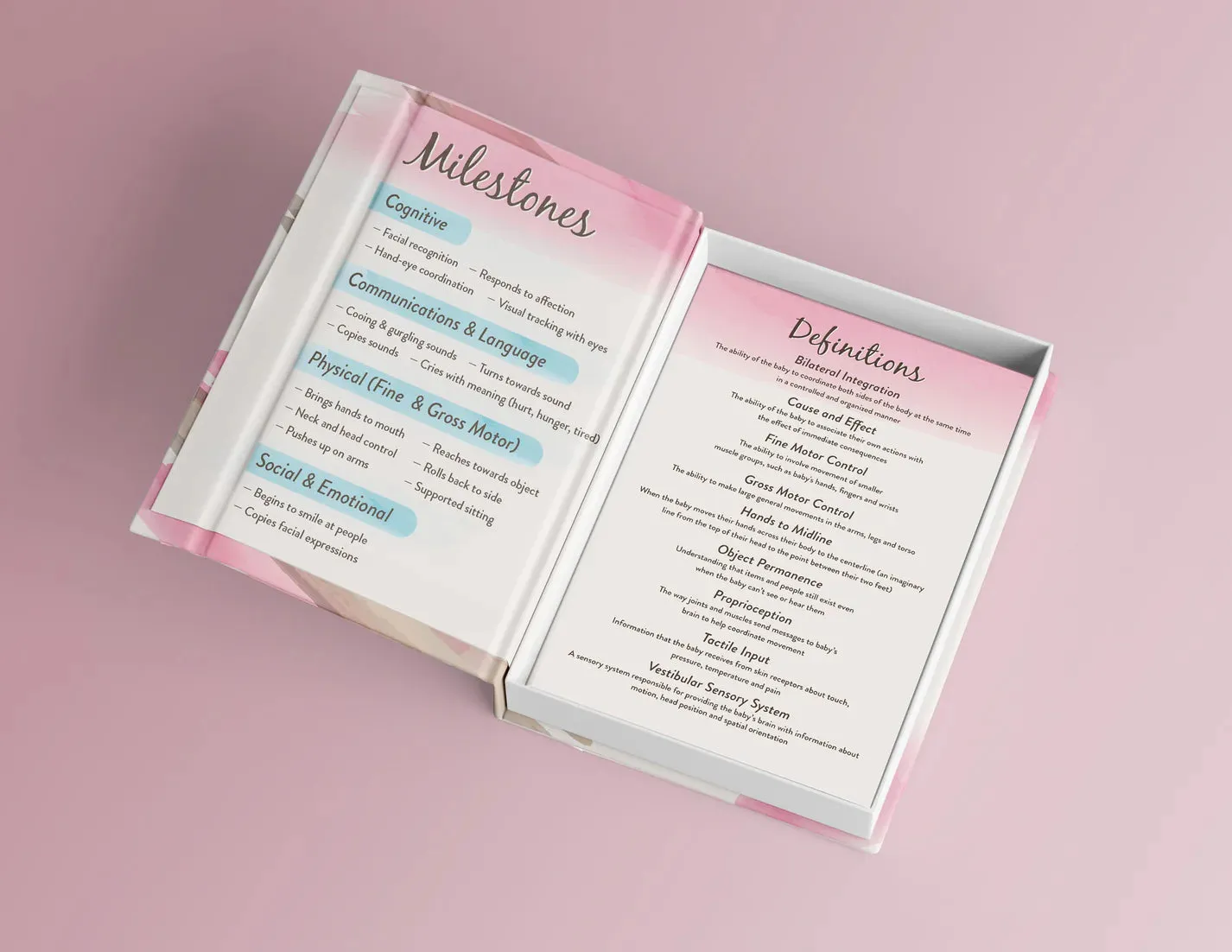 Baby and Toddler Development Activity Cards