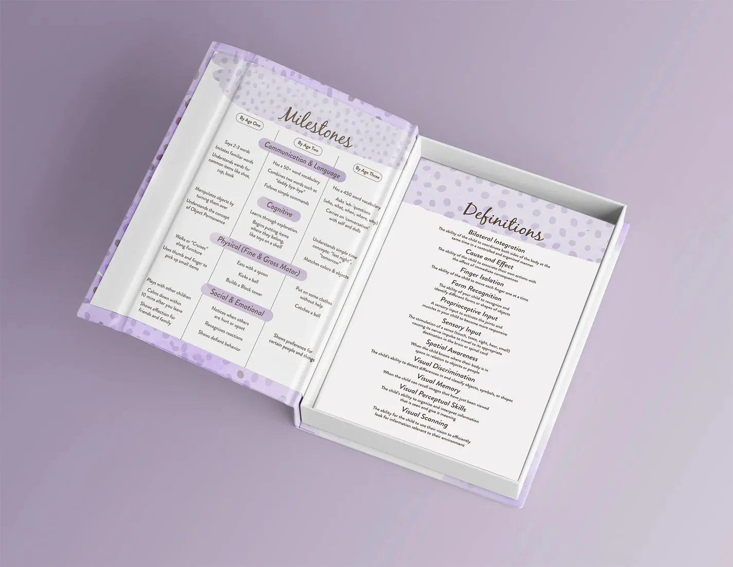 Baby and Toddler Development Activity Cards