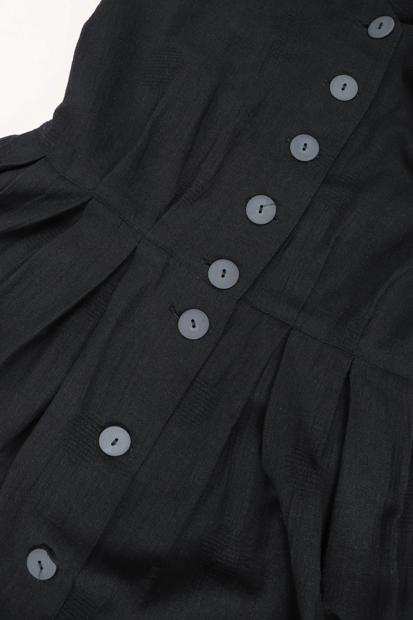 Belted Scarf Collar Dress