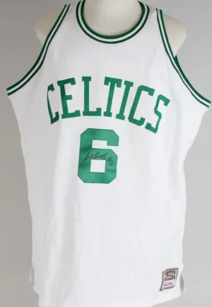 Bill Russell Signed Autographed Boston Celtics Basketball Jersey (PSA/DNA COA)