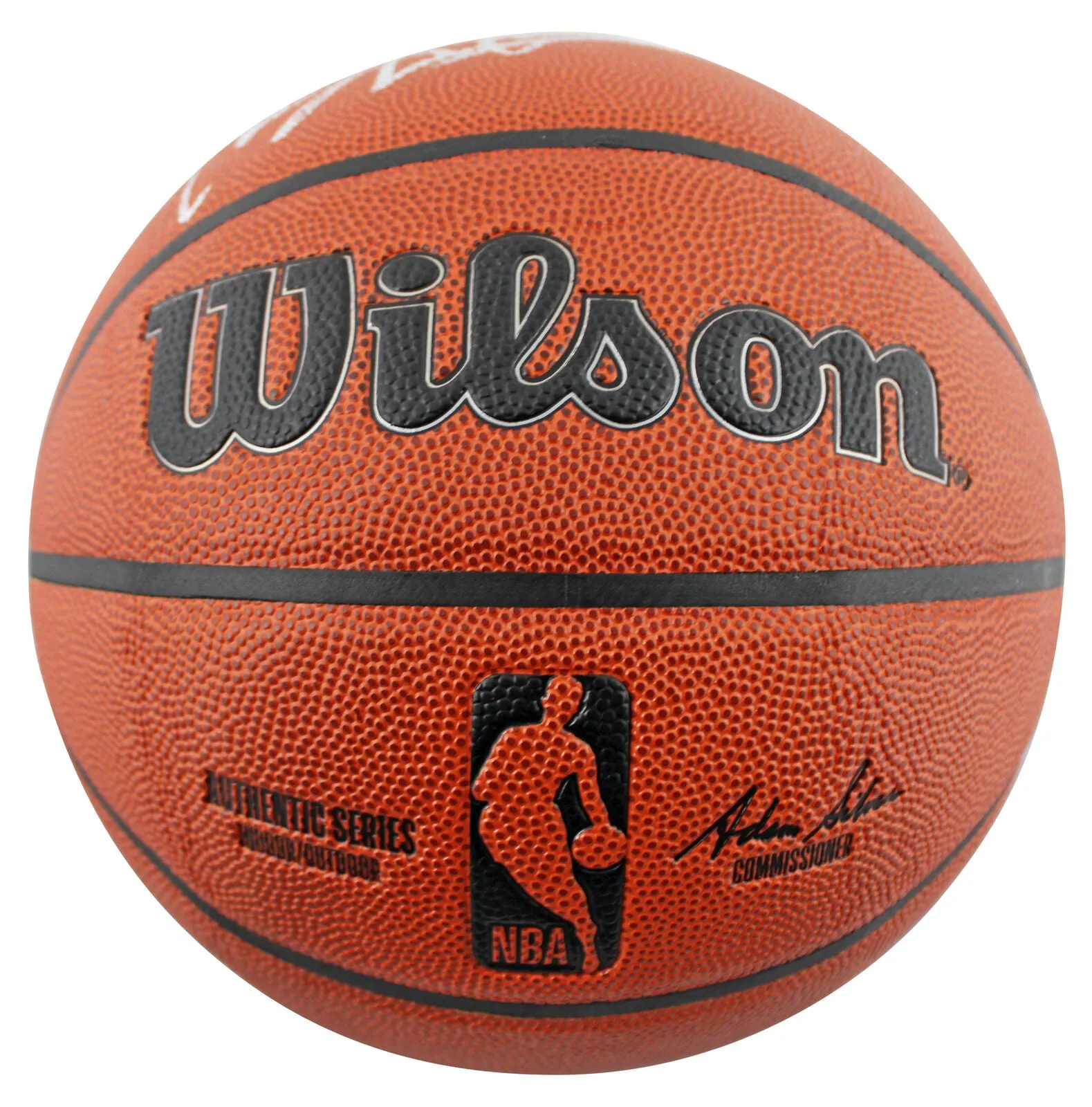 Bulls Dennis Rodman Authentic Signed Wilson I/O Basketball BAS #BQ98532