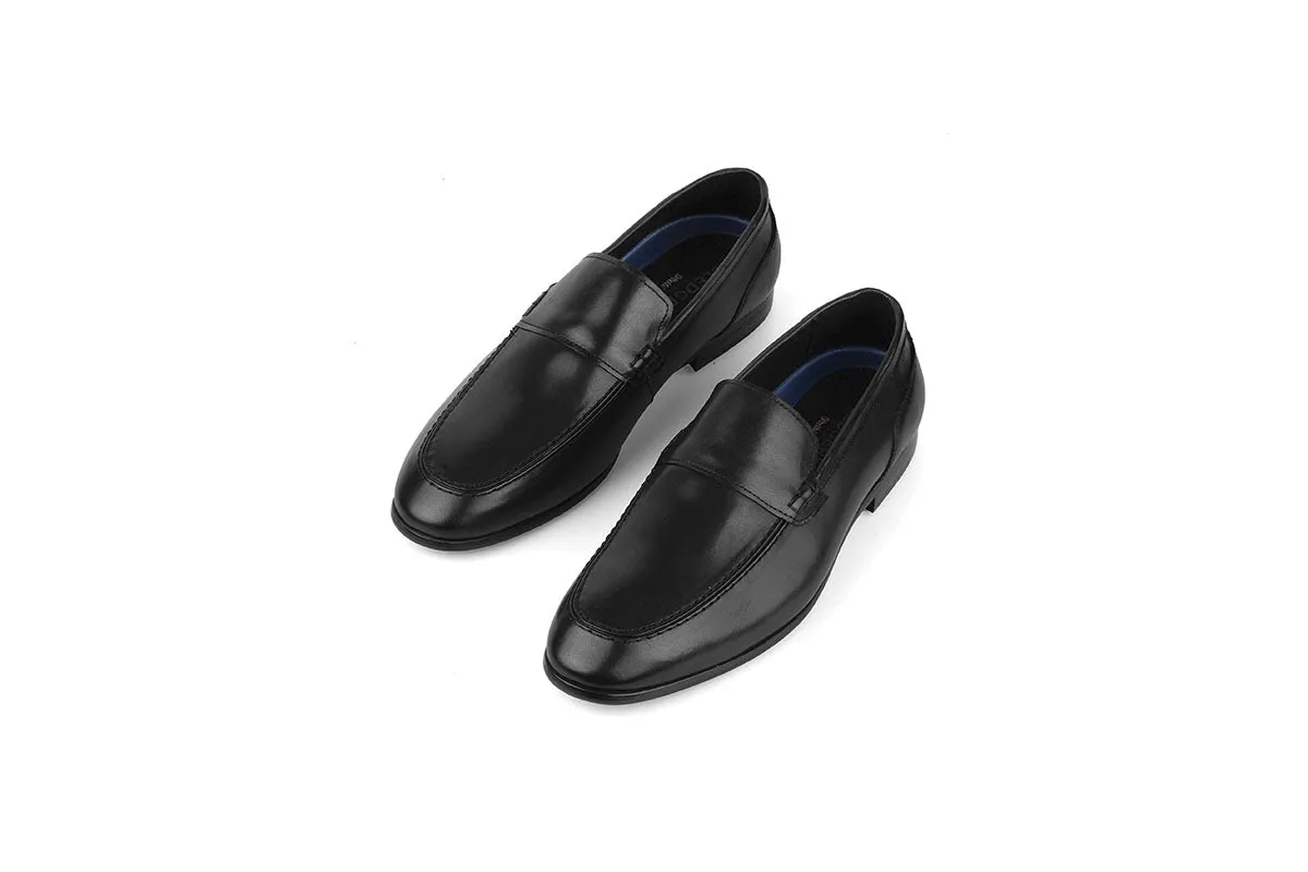 Cassel Slim Slip-on Loafer - Black