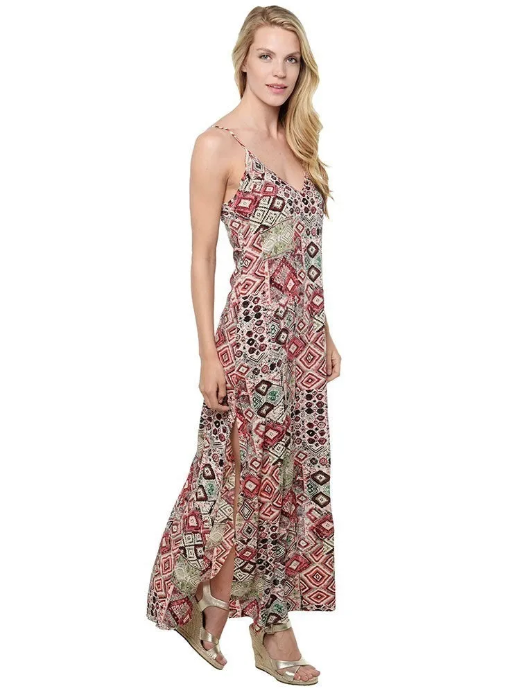 Cecico | Aztec Pattern Maxi Dress