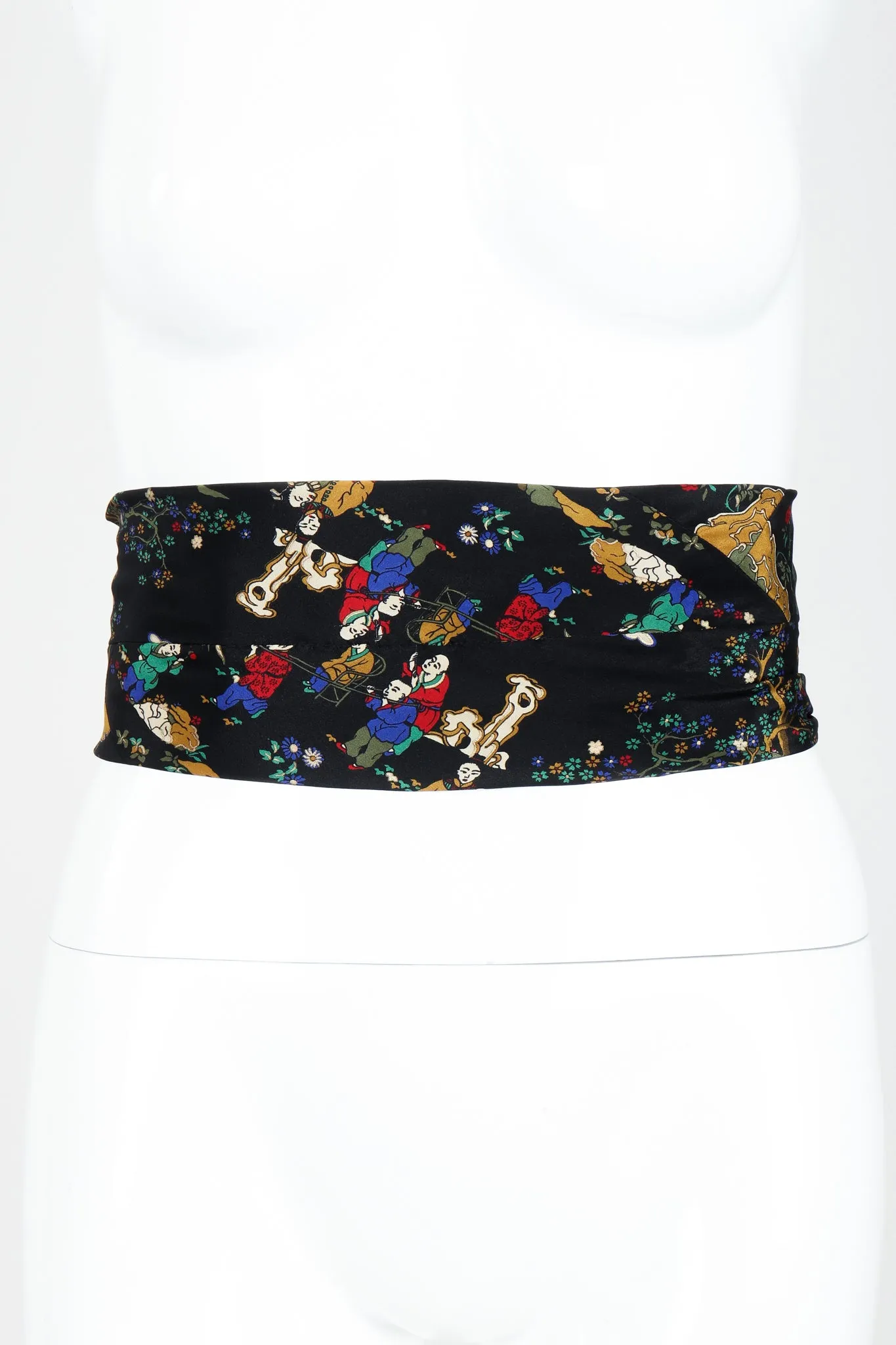 Chinois Silk Scarf Dress