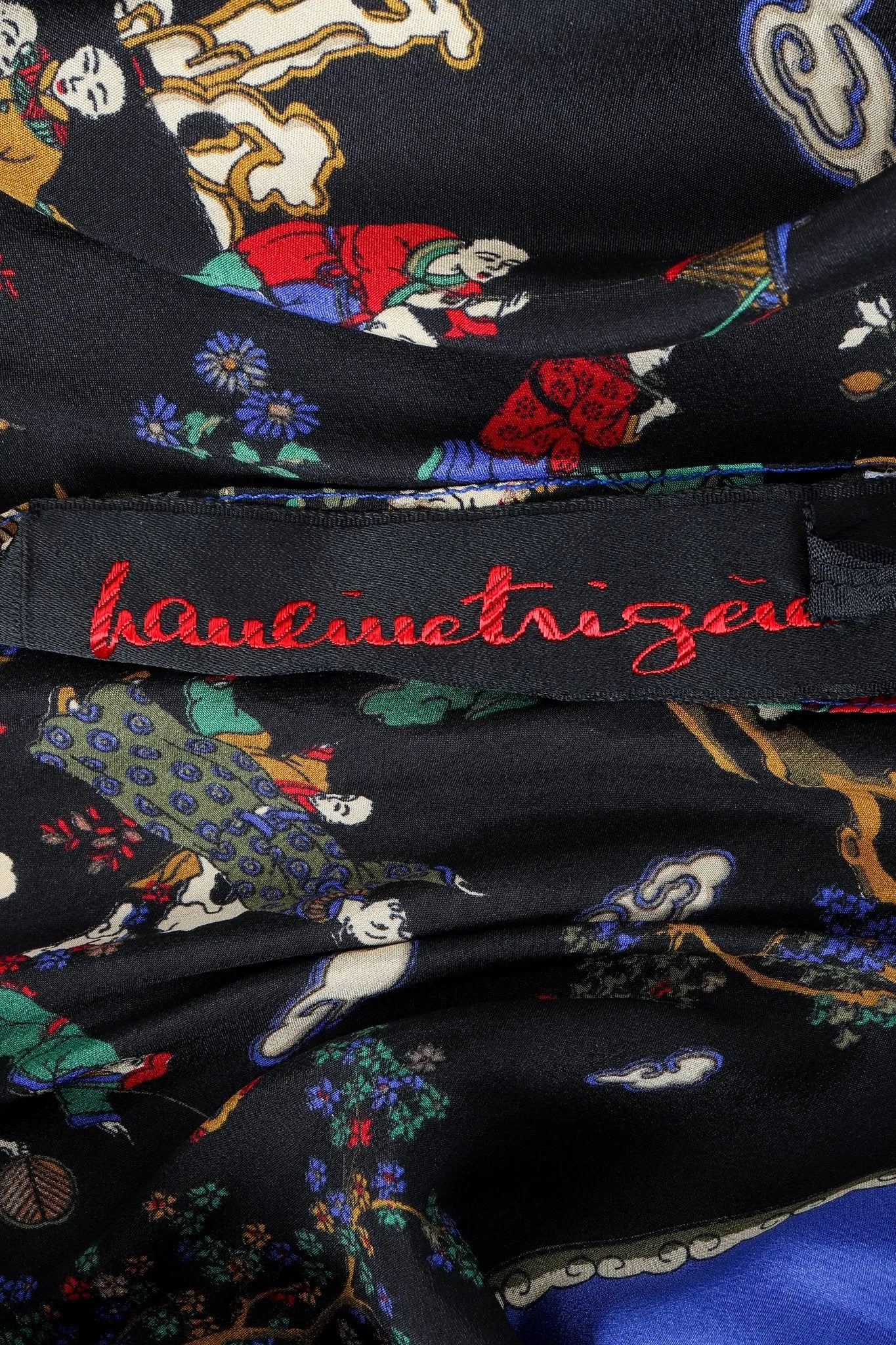 Chinois Silk Scarf Dress
