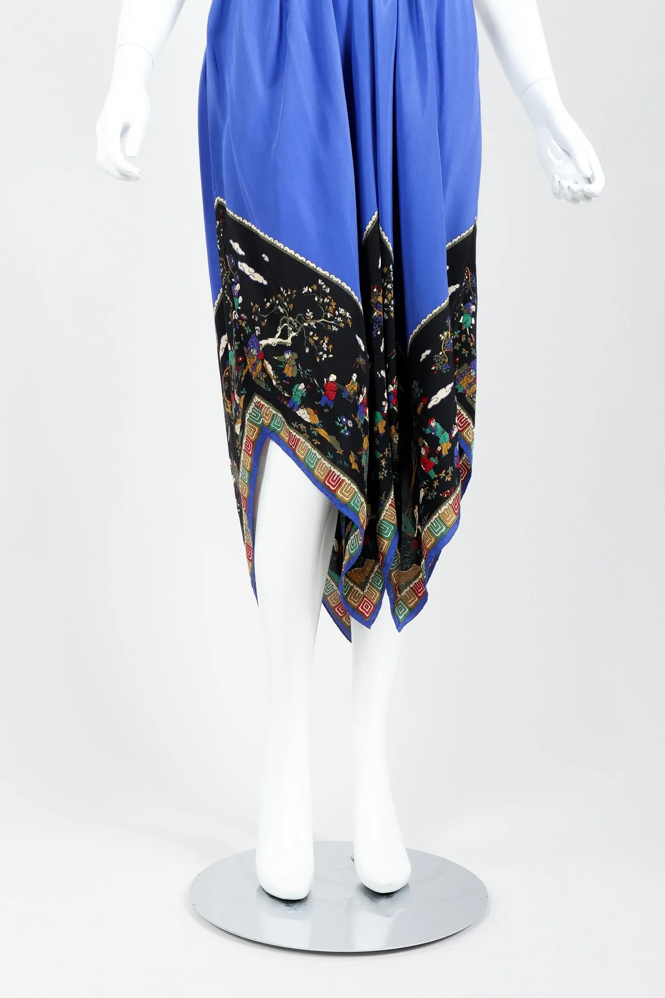 Chinois Silk Scarf Dress