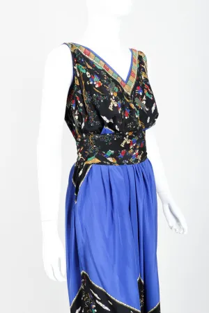Chinois Silk Scarf Dress