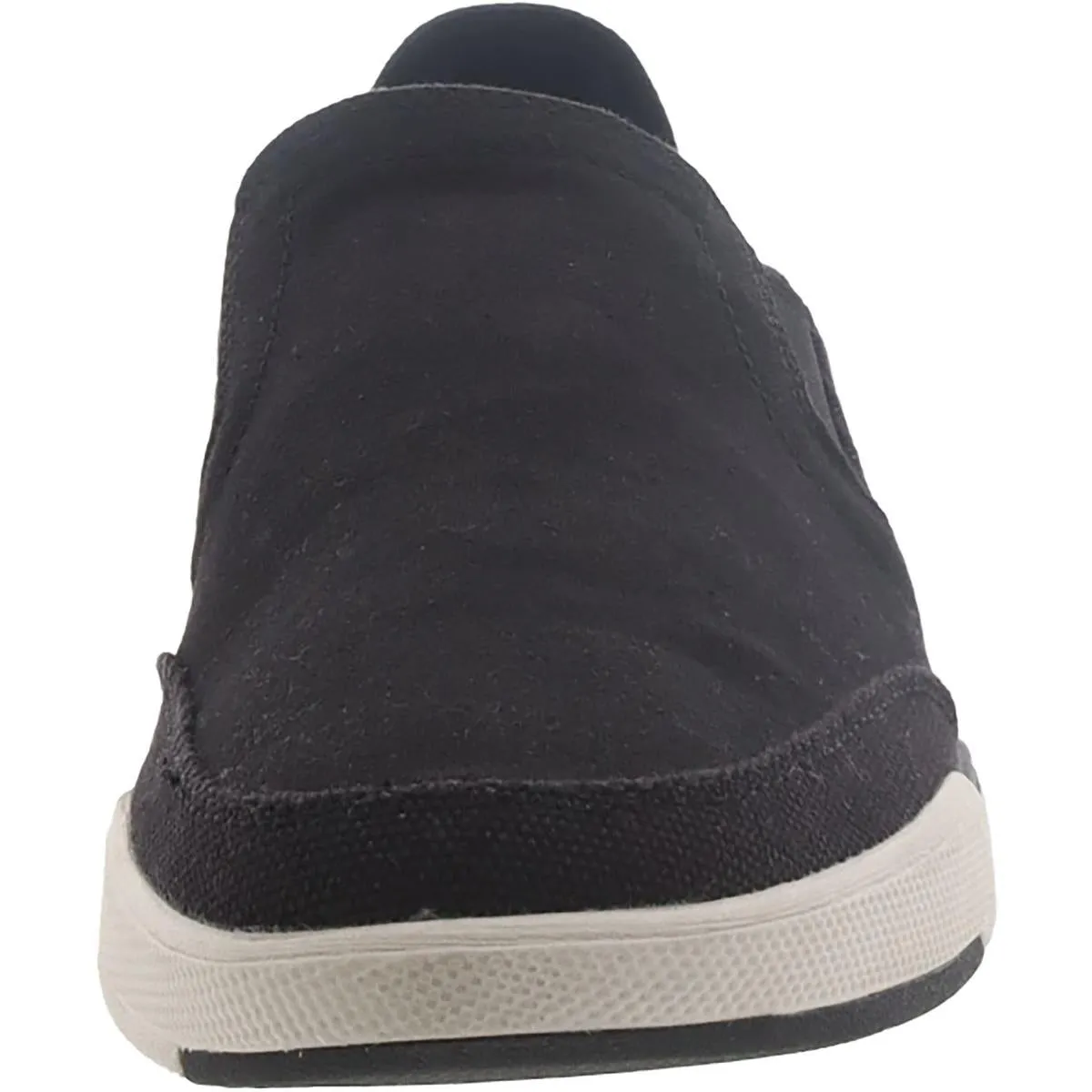 Cloudsteppers by Clarks Mens Step Isle Row Canvas Slip On Loafers
