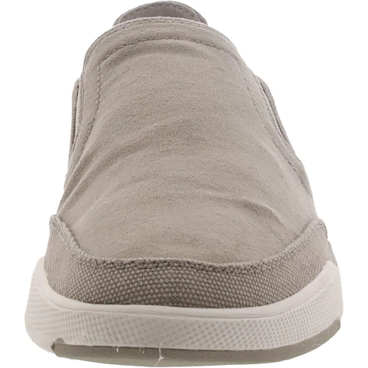 Cloudsteppers by Clarks Mens Step Isle Row Canvas Slip On Loafers
