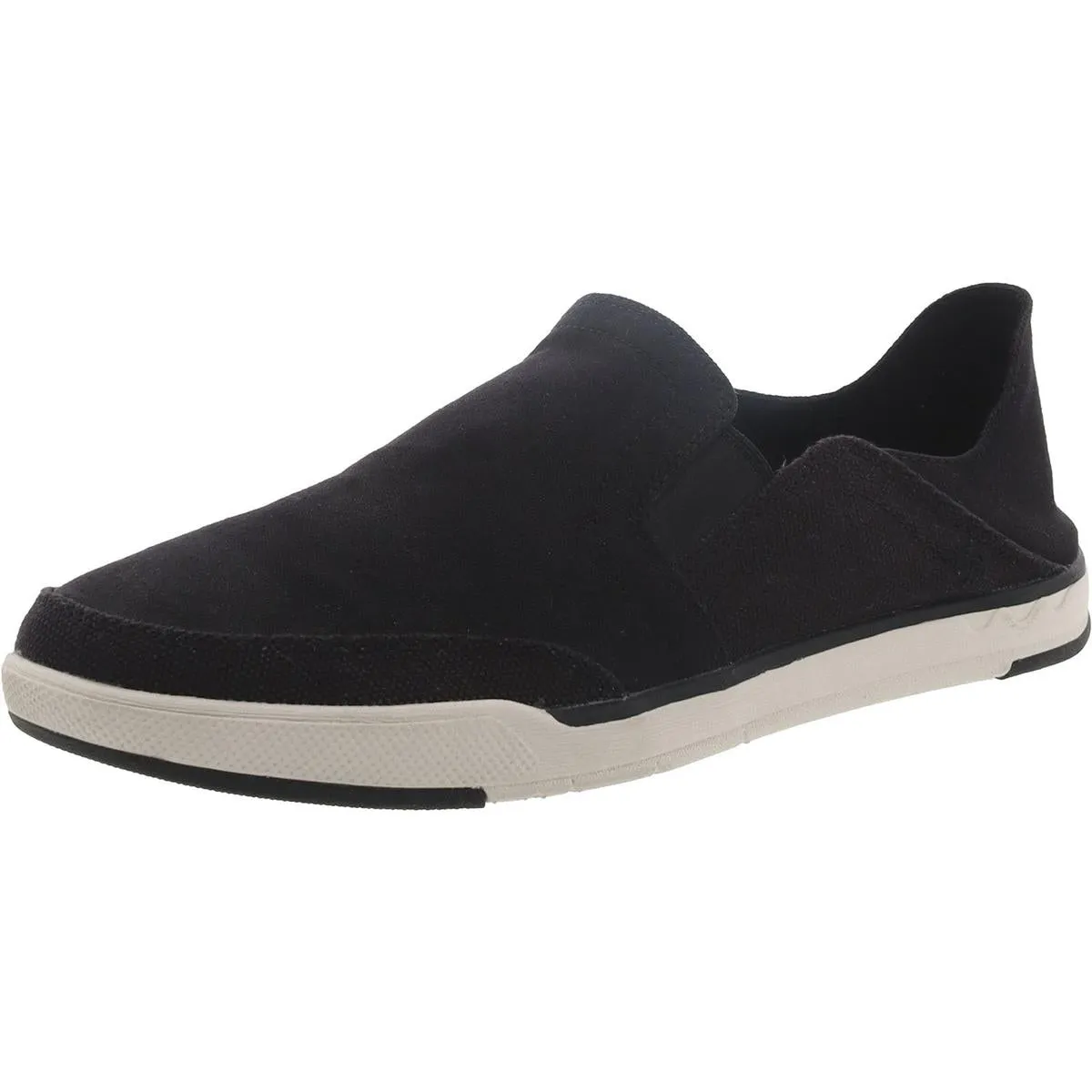 Cloudsteppers by Clarks Mens Step Isle Row Canvas Slip On Loafers