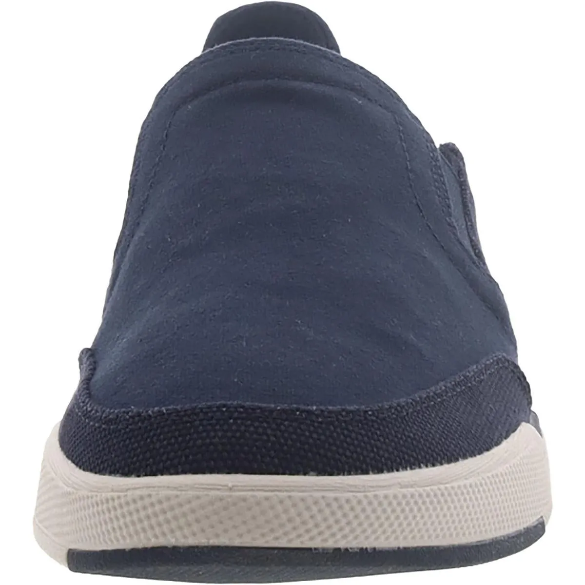 Cloudsteppers by Clarks Mens Step Isle Row Canvas Slip On Loafers