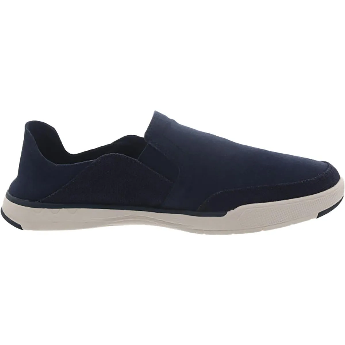 Cloudsteppers by Clarks Mens Step Isle Row Canvas Slip On Loafers