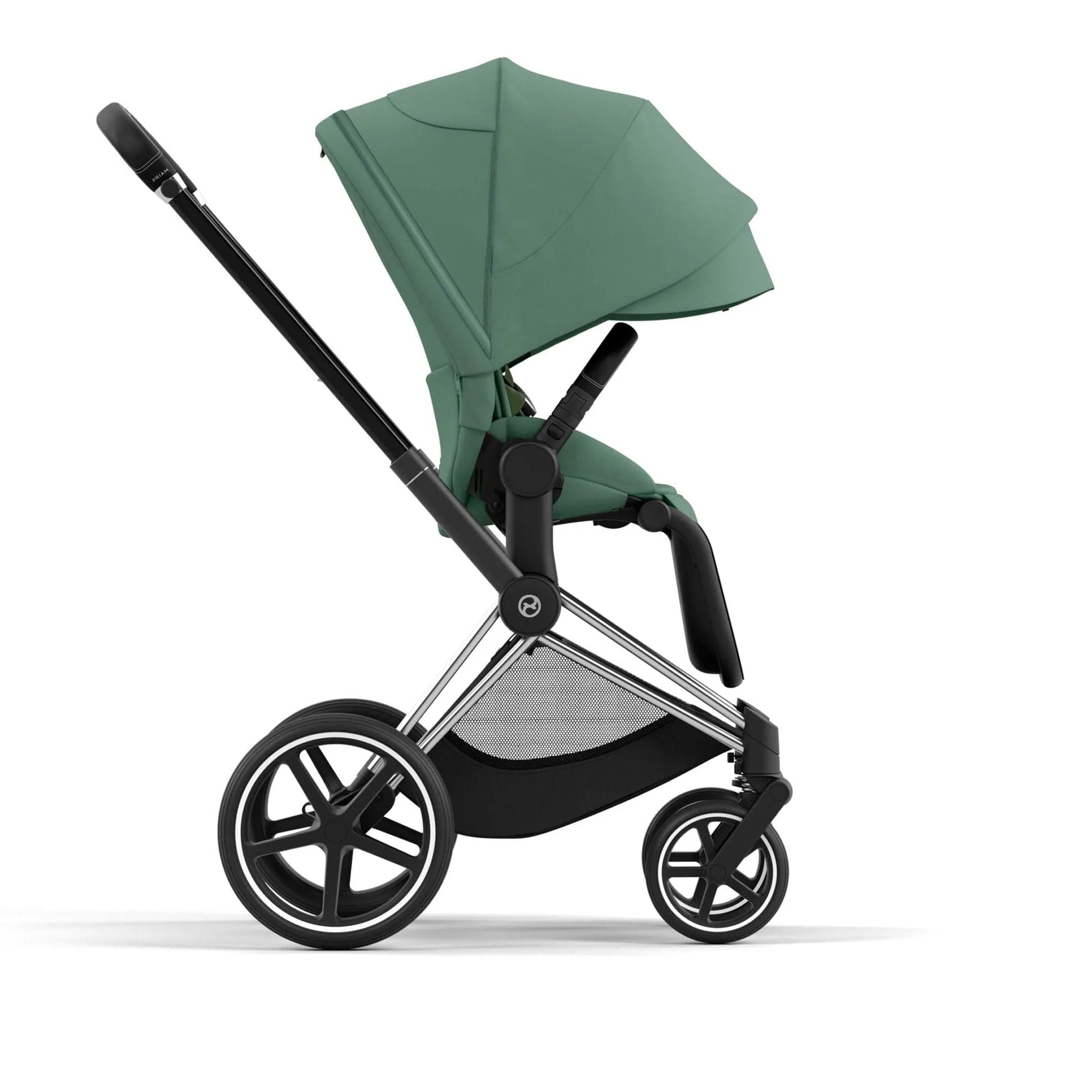 Cybex Priam Travel System With Cloud T in Leaf Green
