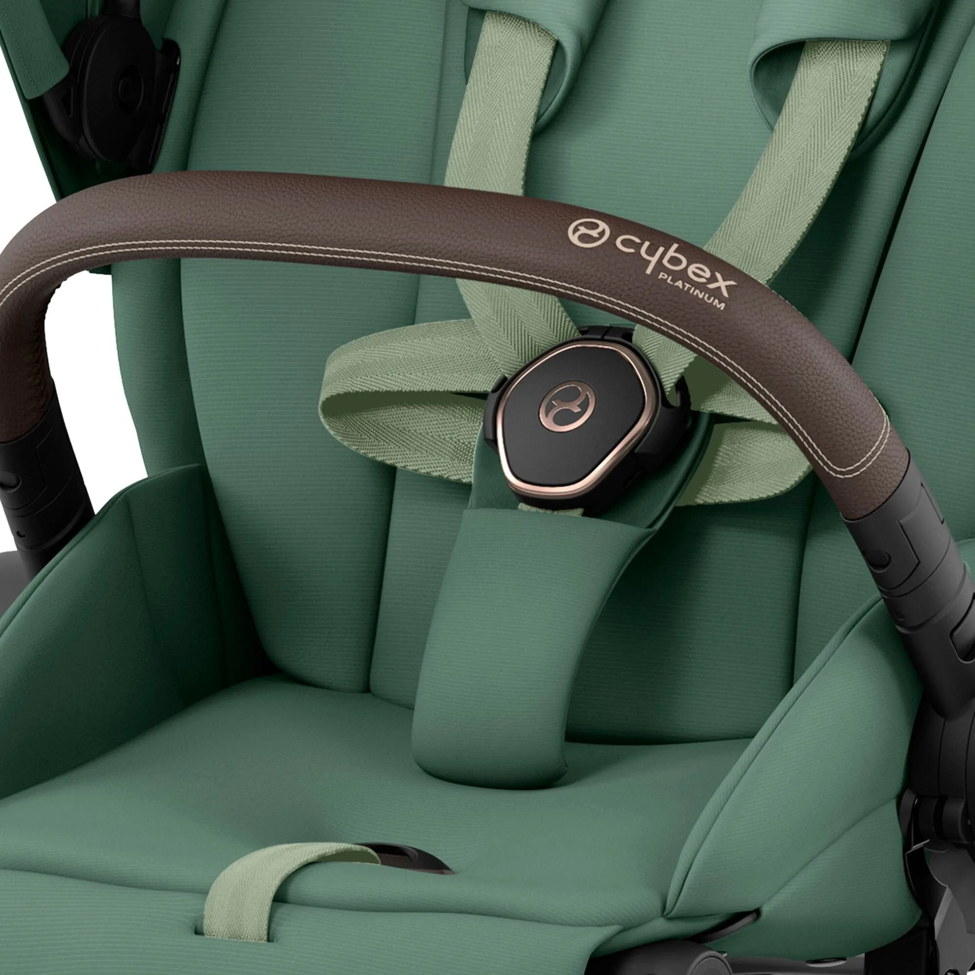 Cybex Priam Travel System With Cloud T in Leaf Green
