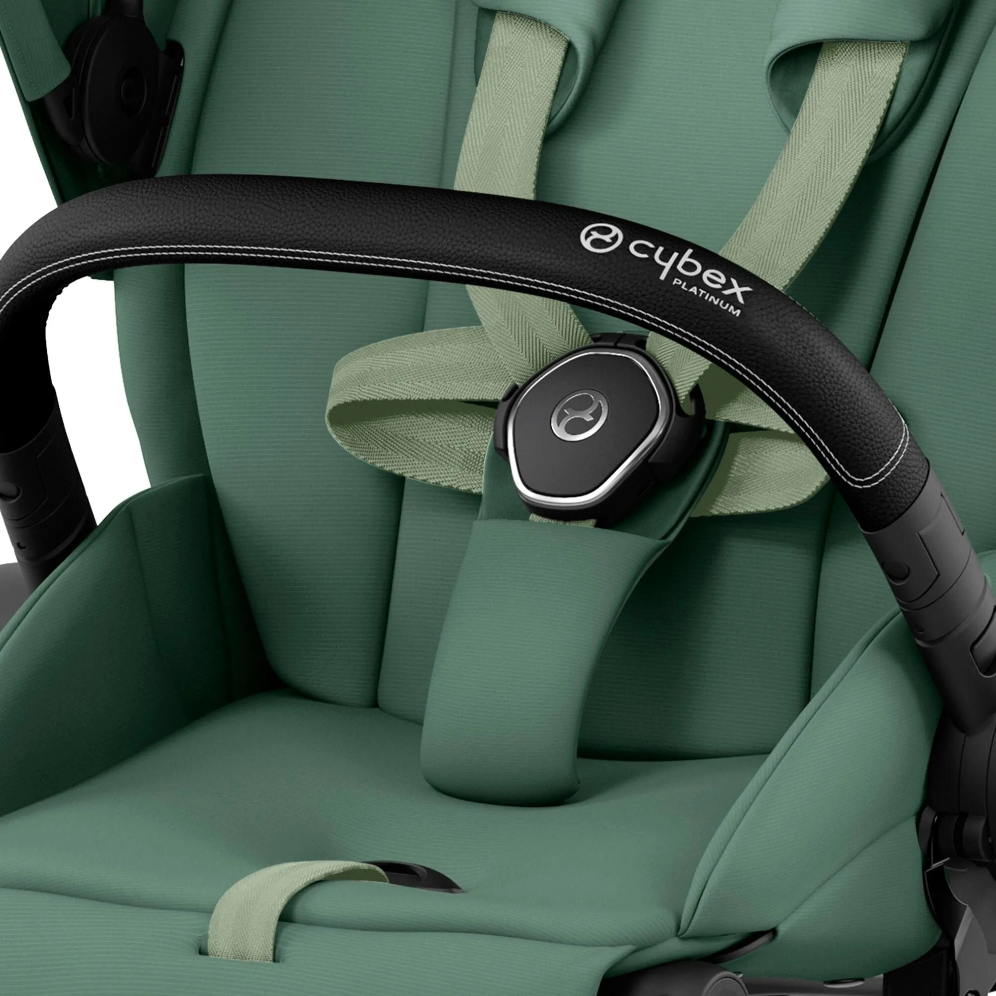 Cybex Priam Travel System With Cloud T in Leaf Green