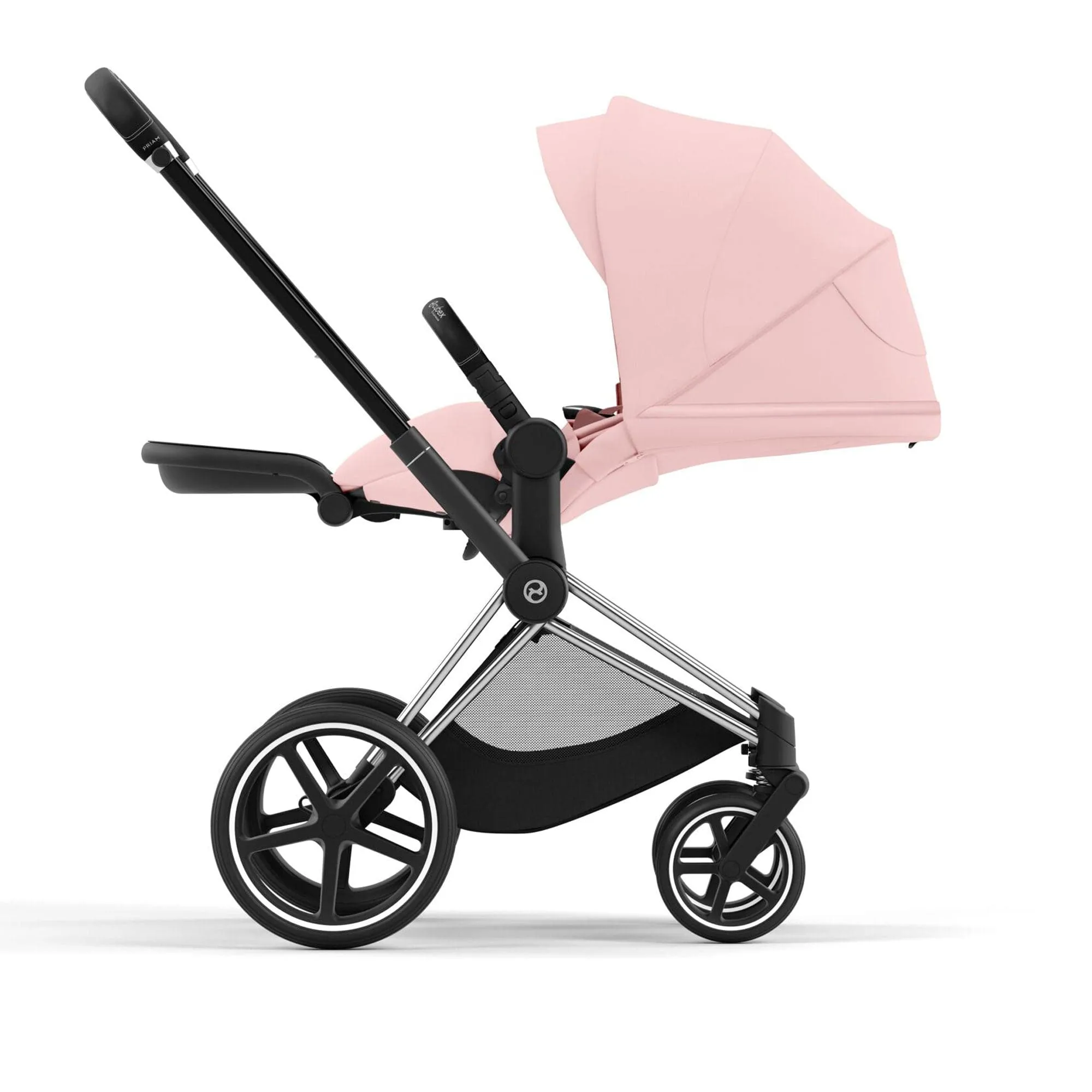 Cybex Priam Travel System With Cloud T in Peach Pink