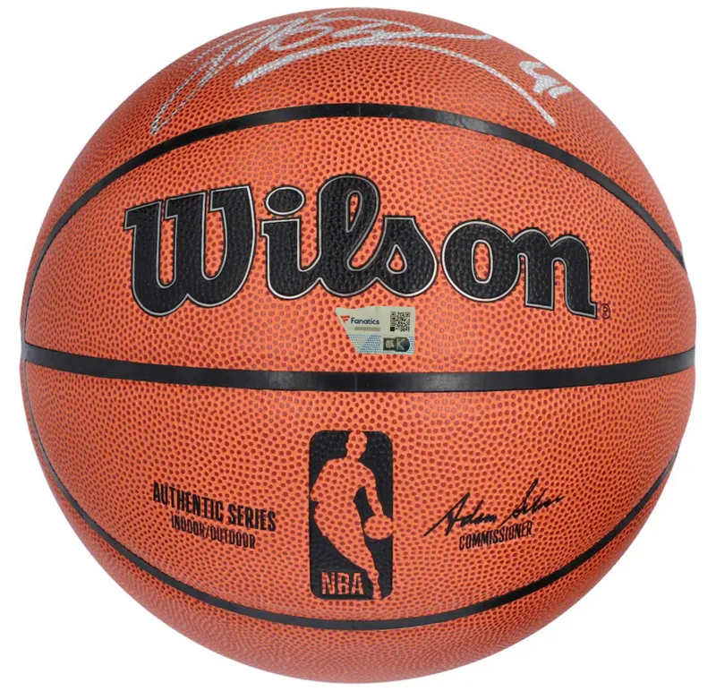 Dirk Nowitzki Autographed Dallas Mavericks Wilson Basketball Fanatics